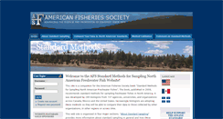 Desktop Screenshot of fisheriesstandardsampling.org